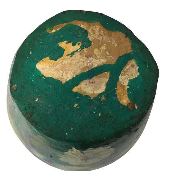 TONALA Signed Grabber Vase Bird of Paradise Mexican Pottery Hand Painted VTG 40s - Picture 9 of 9